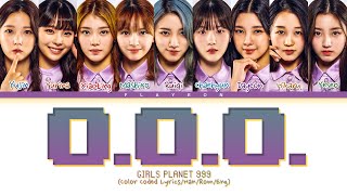 [GP999] Team 1 'O.O.O. (Over & Over & Over)' (ColorCoded/Han/Rom/Eng/가사Lyrics)