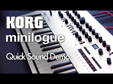 KORG Minilogue - Quick Sound Demo