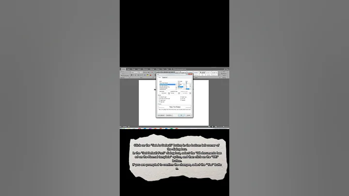 how to change default font in word/ How to change default  Font size in Microsoft word #shorts