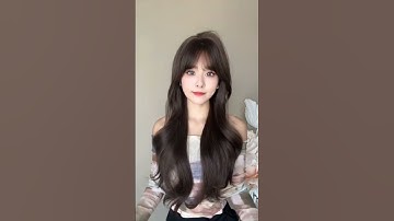 Tóc giả nguyên đầu xoăn lơi #tocgia #tocdai #toc #hair #nguyendau#tocgianguyendau