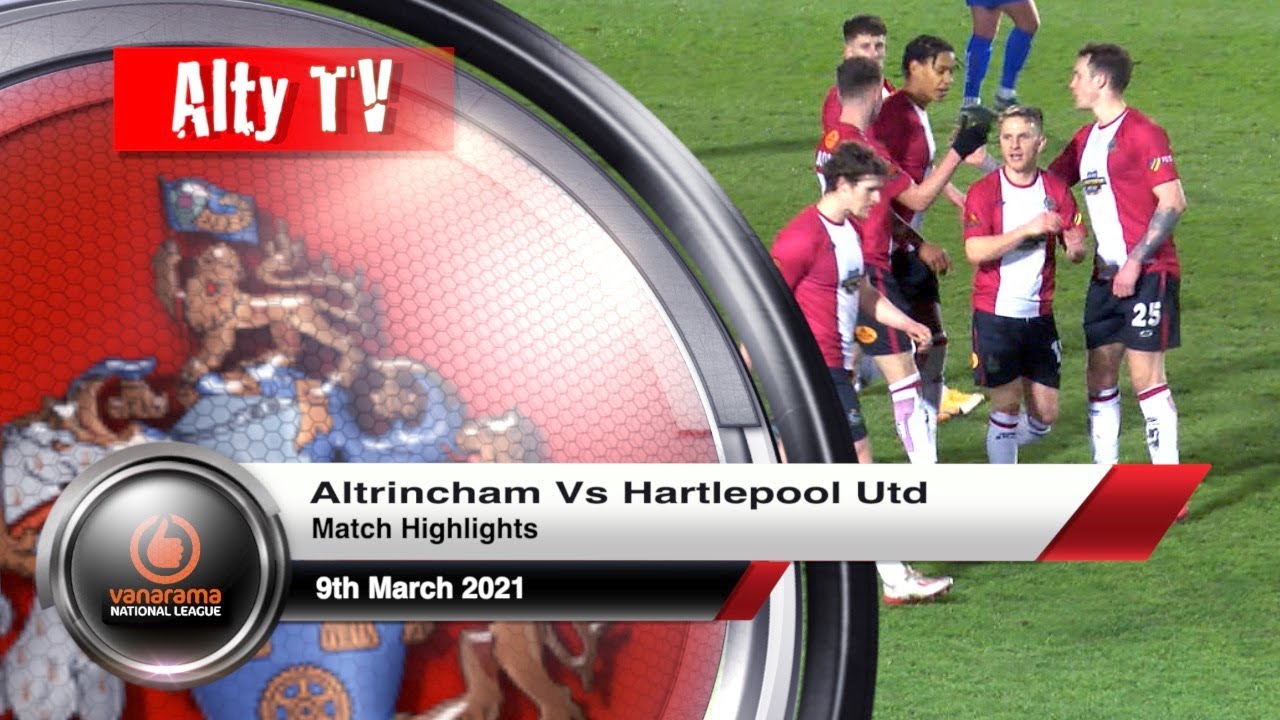 Altrincham Vs Hartlepool United