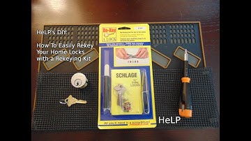 [48] How To Easily Rekey Your Door Lock with a Rekeying Kit