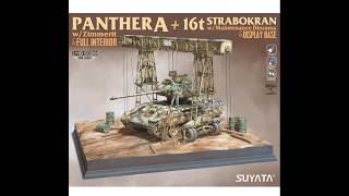 Suyata 1/48 Panther A + 16t Strabokran NO.001 kit review