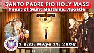 Catholic Mass Today Live at Santo Padre Pio National Shrine - Batangas.  14 May  2024  7a.m.