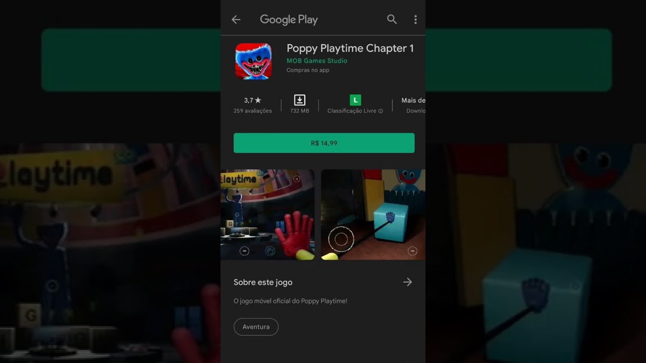 POPPY PLAYTIME no CELULAR! Como BAIXAR o jogo! Versão mobile é