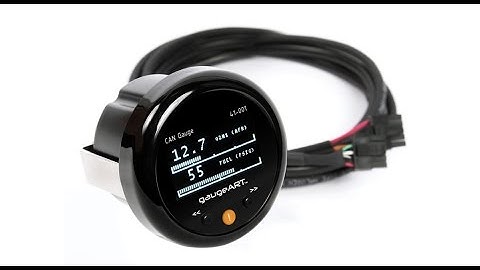 gaugeART CAN Gauge Intro