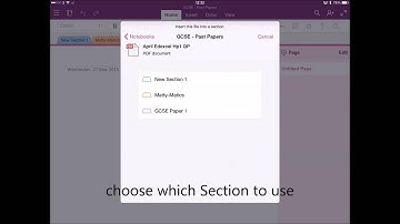 Inserting PDF into Onenote