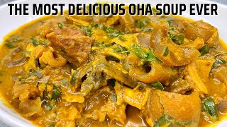 How To Cook Authentic Oha Soup Ora Soup Anambra Style The Best Oha Soup Recipe