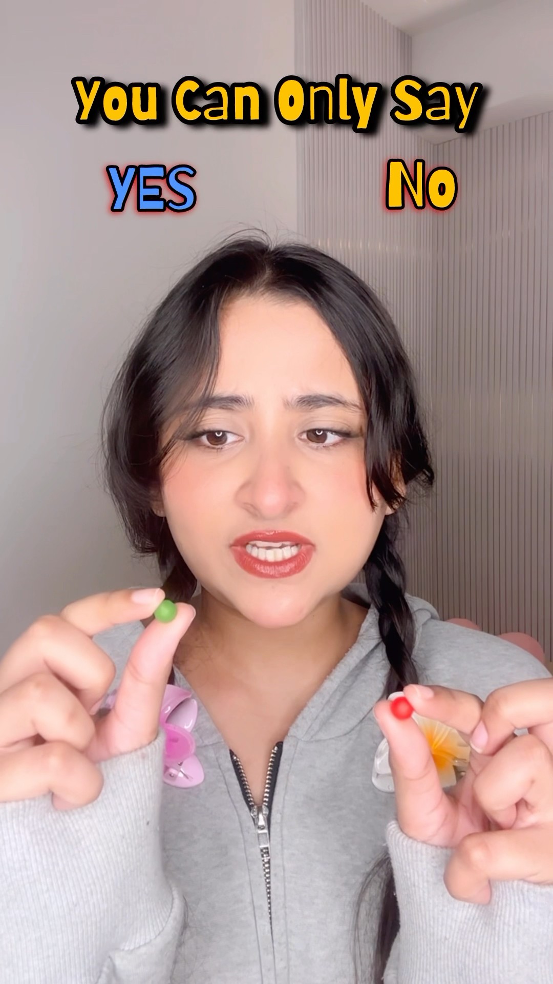 You Can Only Say Yes or No #funnyshorts #ytshorts #shorts
