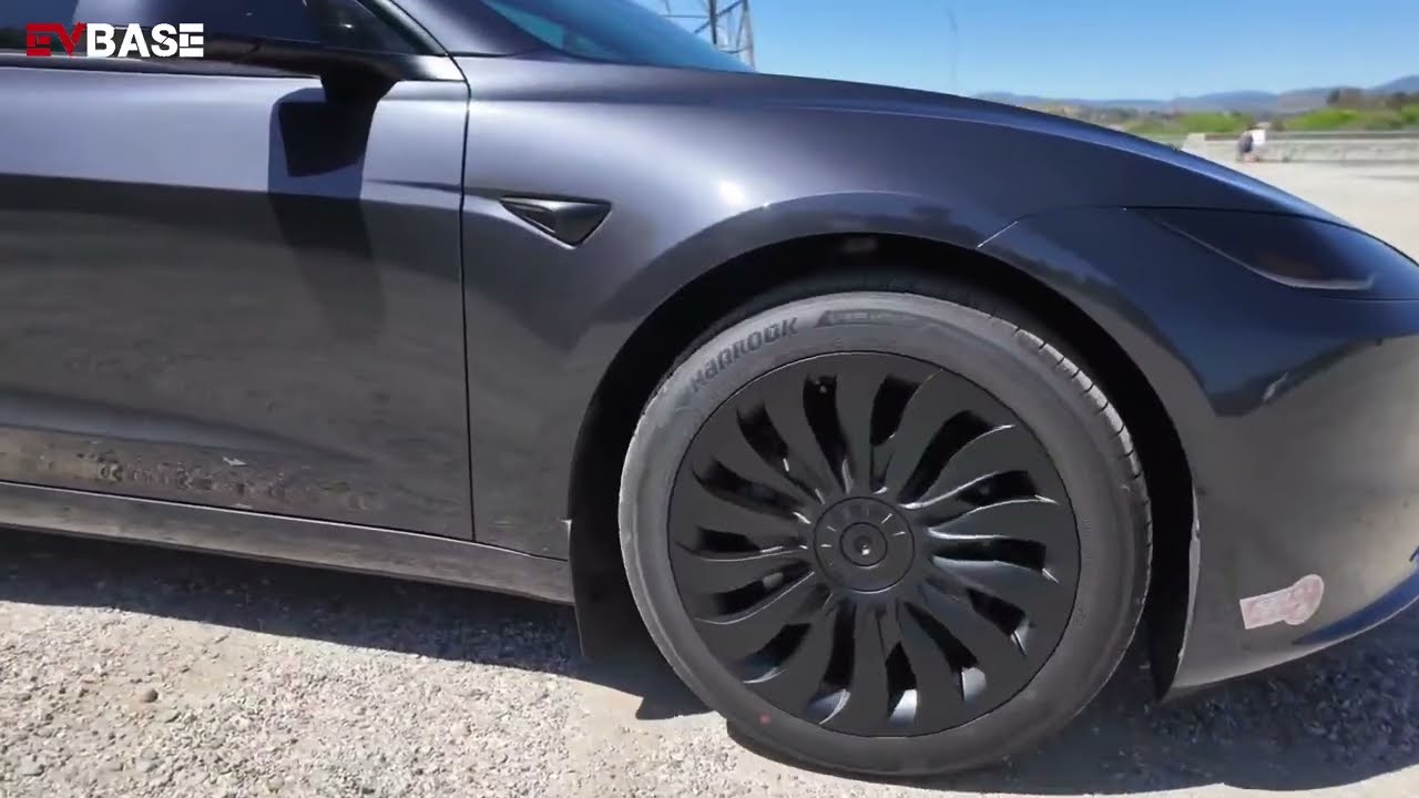 Evbase Tesla model 3 highland Hub Caps: Defining a Stylish Driving Experience