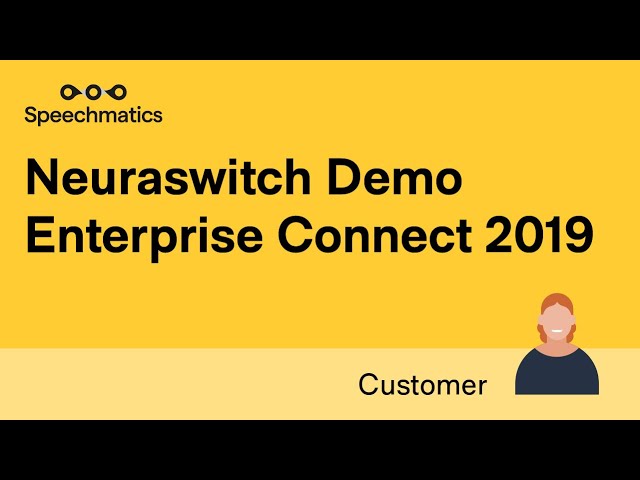 Neuraswitch Demo | Enterprise Connect 2019