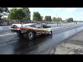 Detroit tiger and china syndrome alcohol funny car milan dragway nostalgia drags 9 17 2022