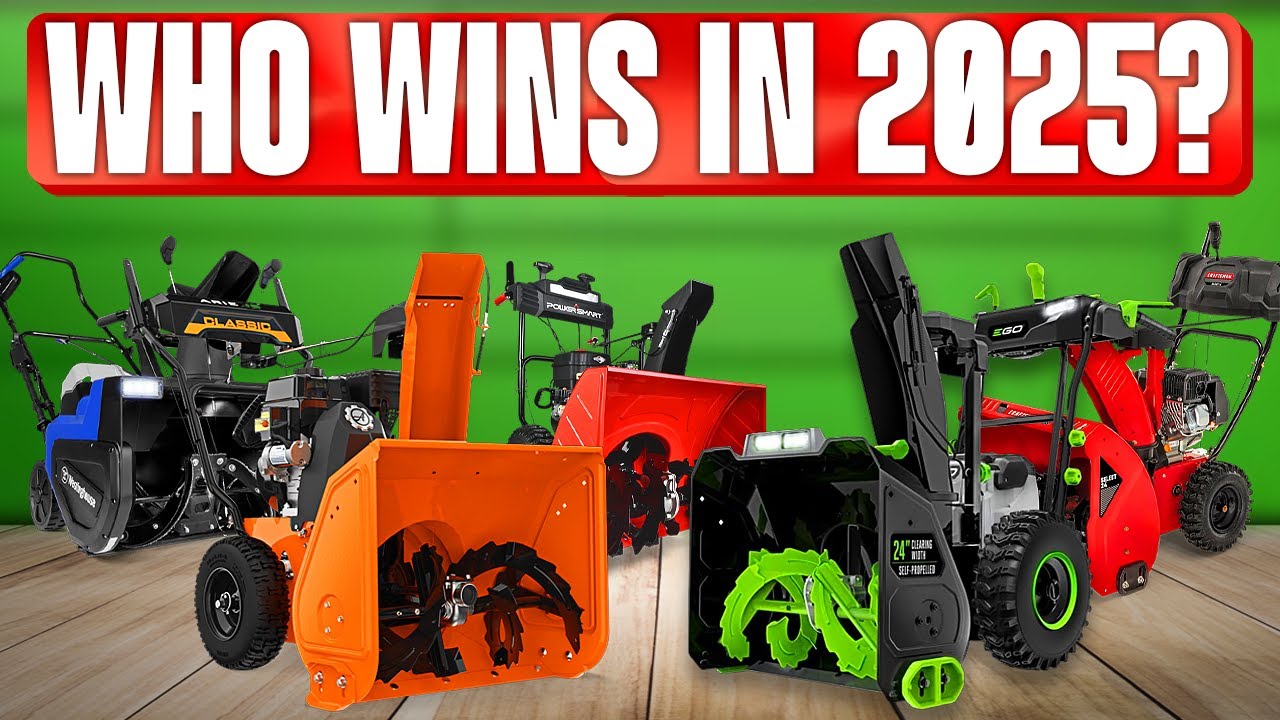 TOP 5 Best Snow Blowers 2025 - YouTube