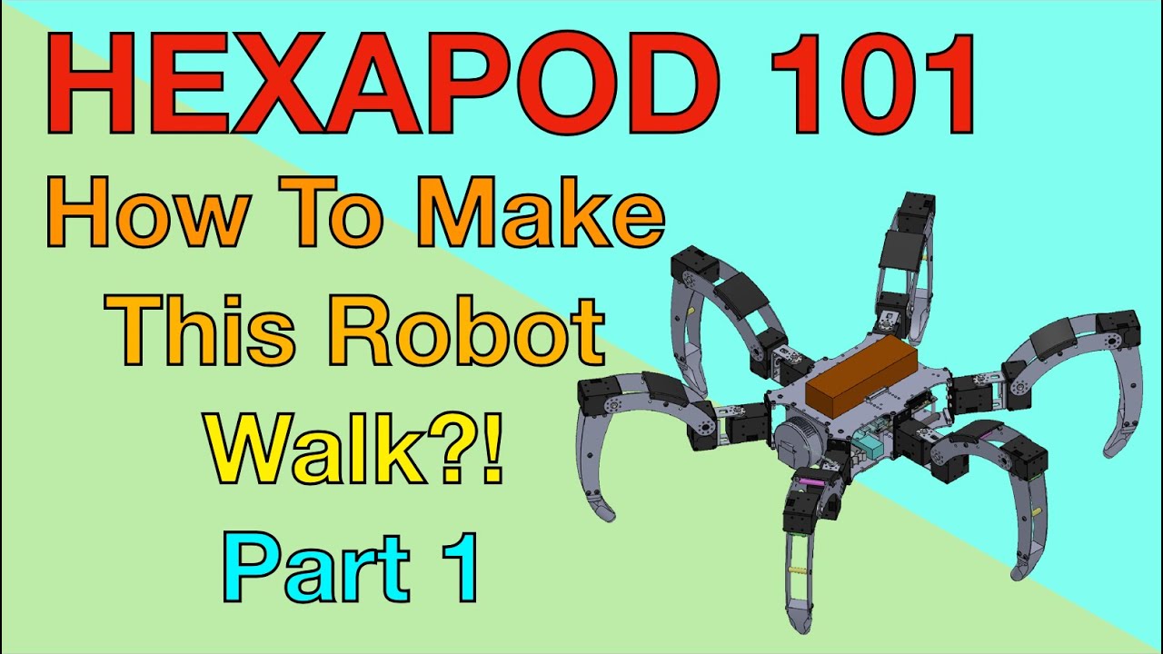 How I made my Hexapod Beast! | Mathematics behind it Part 1