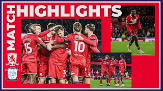 Match Highlights | Boro 4 Preston 0 | Matchday 18