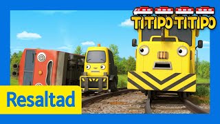 Titipo Español Mejores episodios l ¡Uy! Accidente de grandes vehículos! l Titipo El pequeño Tren