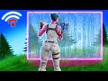 Making Builds INVISIBLE on HIGH Fortnite Ping...
