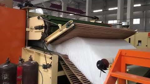 YWJM 1 Stiff wadding hard wadding thermobonding production line 4