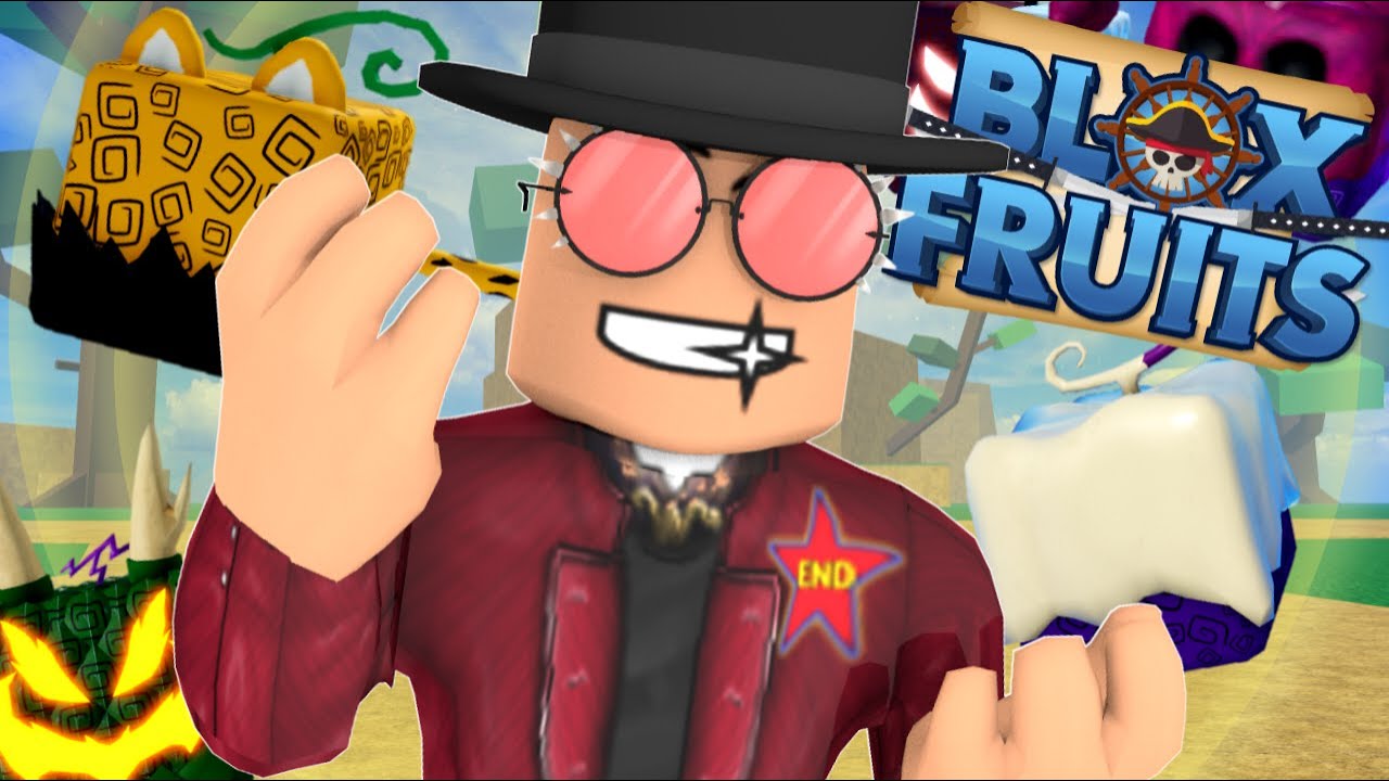 Regalando Frutas y Noche de Terror Blox Fruits + Doors Roblox YouTube