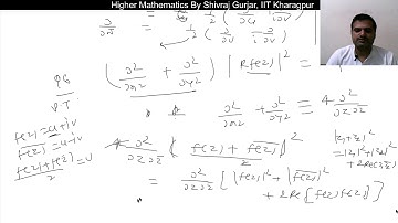 13.Complex Analysis:Qs based on CR equations|UPSC|CSE|IFoS|CSIR NET|Shivraj Gurjar, IIT Kharagpur