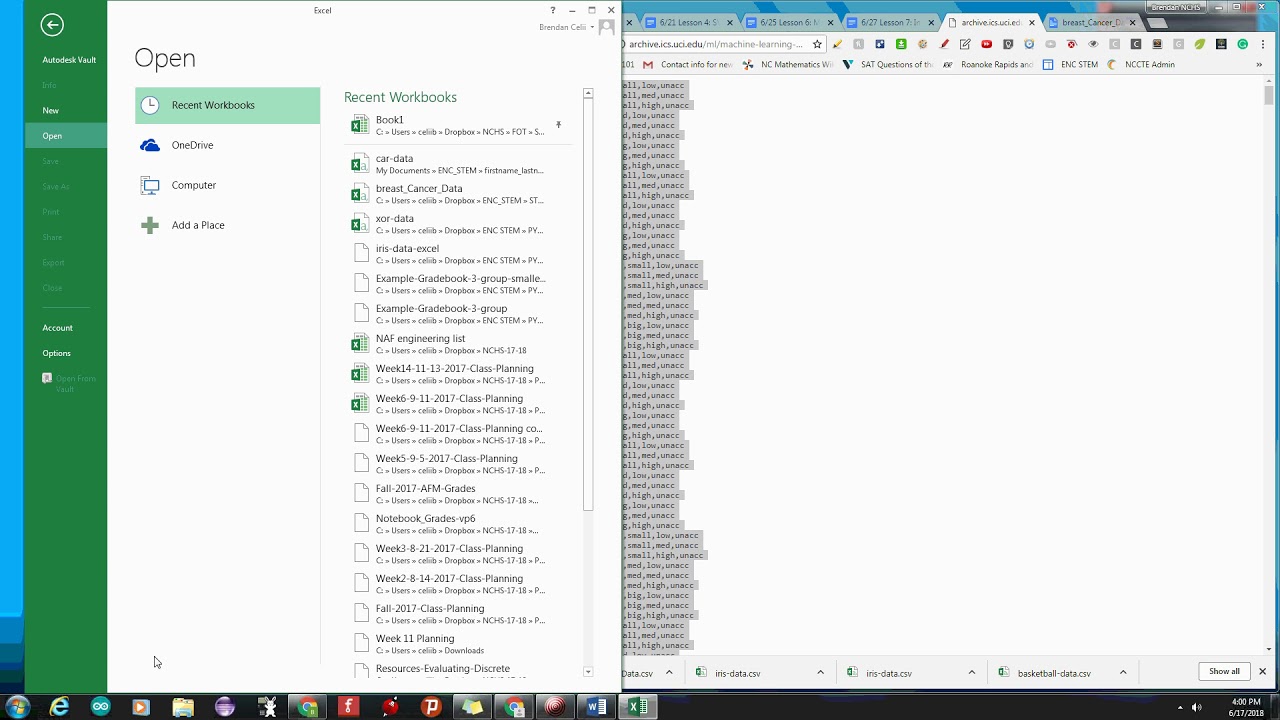 6 example of getting data for final project - YouTube