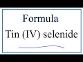 Selenium and Tin Compounds
