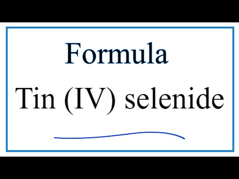 Vídeo: Qual é a carga do íon seleneto?