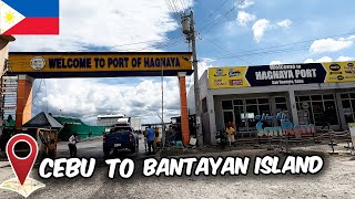 CEBU CITY To BANTAYAN ISLAND PHILIPPINES  VAN + FERRY @RogerIsmiVlogs