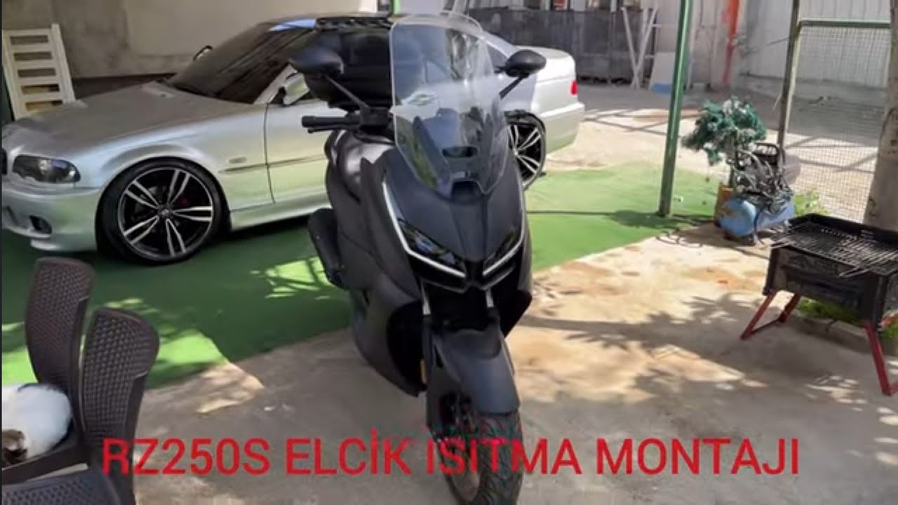 RKS RZ250S - ZONTES 350D ELCİK ISITMA MONTAJI ve TÜM DETAYLAR