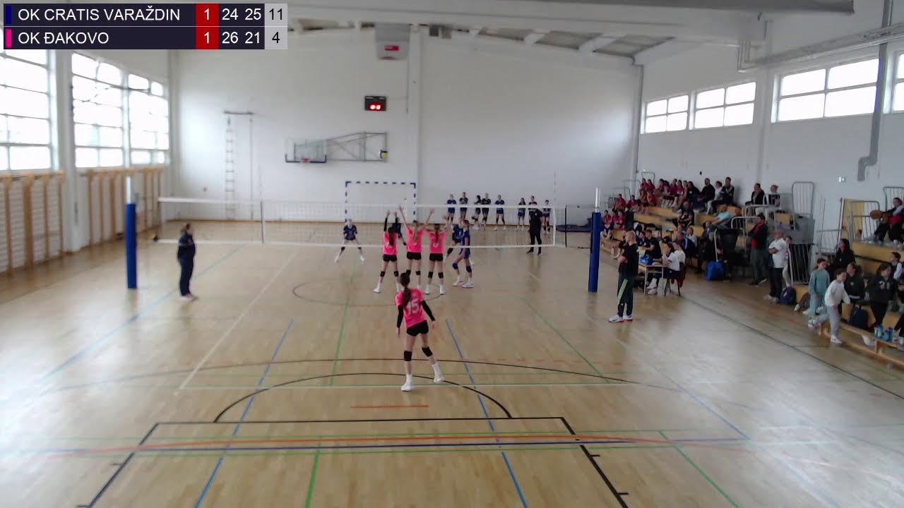 20.4.2024. PH MALA Ž, GRUPA H, od 1. do 12. mjesta, OK CRATIS VARAŽDIN - OK ĐAKOVO