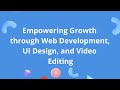 Empowering growth through web development ui design and editing