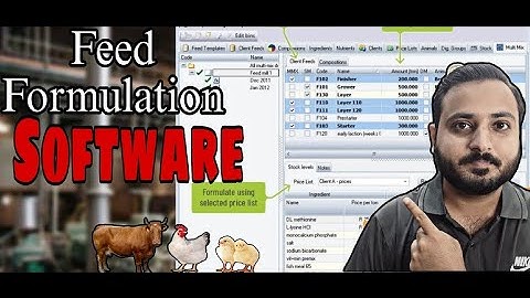 Feed Formula kaisy bnta hy? Which software is used for making good Feed Formula?🐟🐓🐔🐤🥚🦆