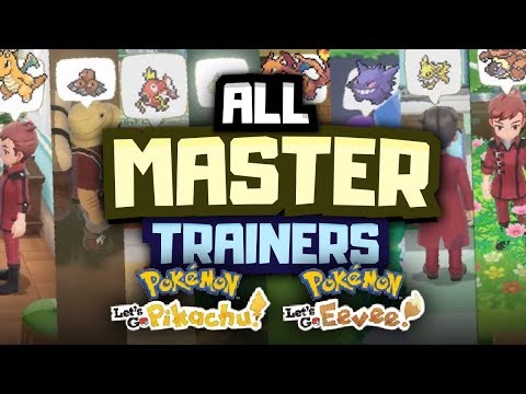 Видео: Pok Mon Let's Go видео осигурява първи поглед към Master Trainers