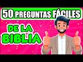 50 PREGUNTAS FACILES DE LA BIBLIA EN 10 MINUTOS | test bíblico