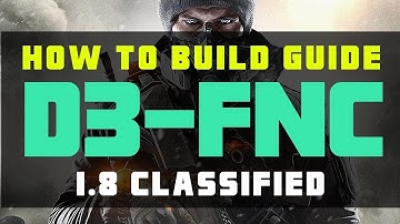 The Division Classified D3-FNC Pve-Pvp Build