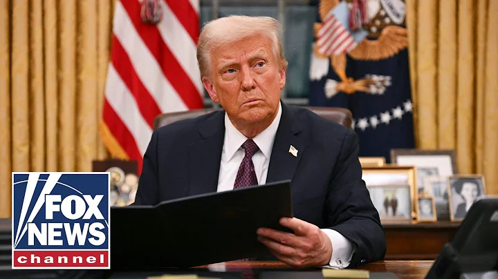 President Trump finds letter from Biden while signing more executive orders