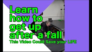 How to get up from the floor after a fall? Resimi