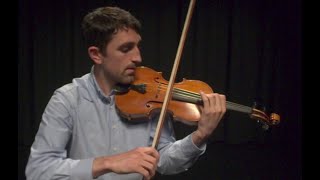 Patrick Galvin SHB'03 Performs Violin Solo of Bach Masterpiece