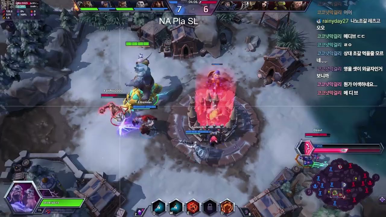 나노초갈에 메디브 보호까지 받기 ㄷㄷㄷㄷ - NA Storm League