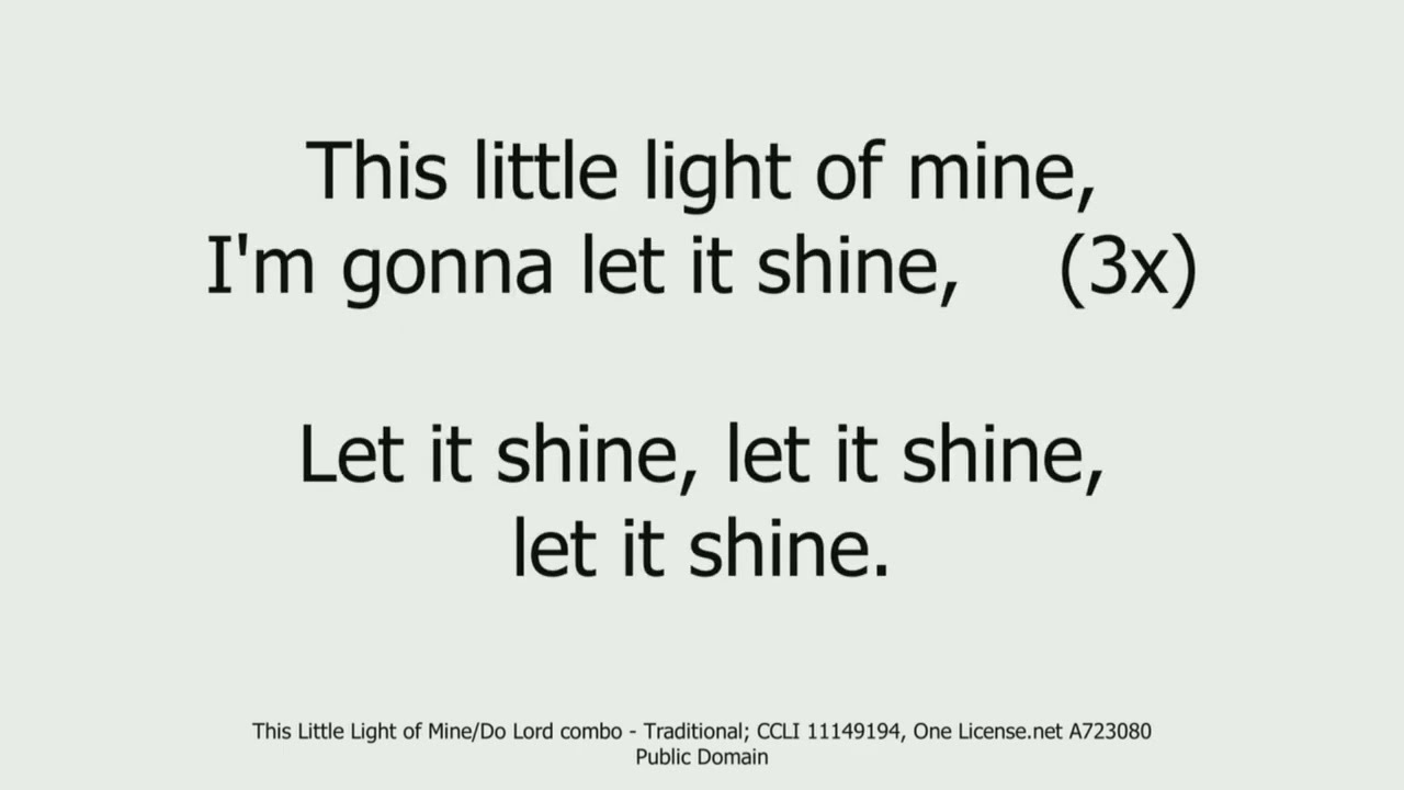 This Little Light of Mine/Do Lord, Gathering Hymns, Andy Cloutier - organ, Strathroy United Church