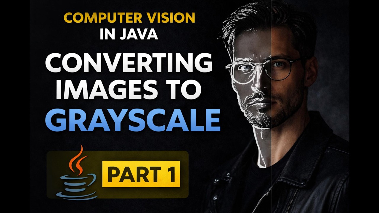 How AI Sees in Black & White – Grayscale in Java (Part 1) - YouTube