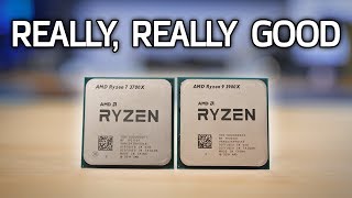REALLY GOOD: My Ryzen 9 3900X and Ryzen 7 3700X Review and Benchmarks!
