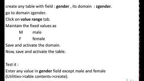 24  Steps to validate at domain level in sap abap  #harikishorepoetabap