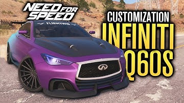 INFINITI Q60S FULL CUSTOMIZATION | Need for Speed Payback (Speedcross DLC)
