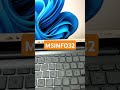 How to check your Laptop model and configuration #windows #laptop