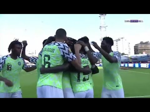 ملخص مباراة نيجيريا و غينيا 1 0 امم إفريقيا مصر 2019 