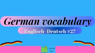 B1 German vocabulary list #27 (Englisch lernen) Christmas #germanvocabulary