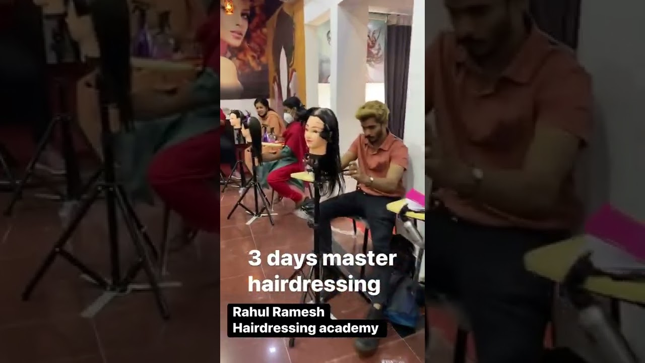 Rahul Ramesh Hairdressing academy eranakulam Vazhakala opp federal bank 8075947661