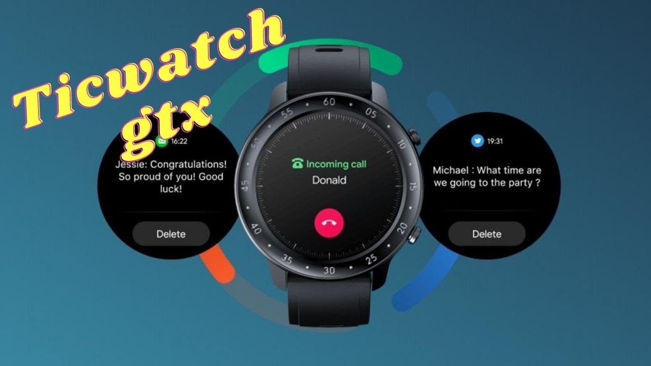 TicWatch GTX  | TicWatch GTX Smartwatch With Up to 7 Day Battery Life, Heart Rate Monitor Launched