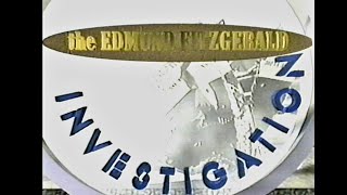 The Edmund Fitzgerald Investigation